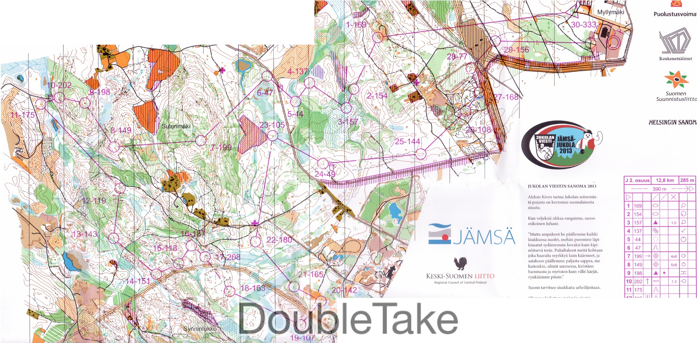 Jukolan viesti 2013 (15/06/2013)