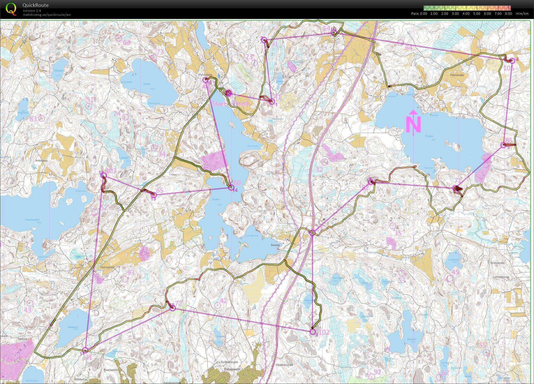 Salpaus-Rogaining 2018 (28/04/2018)