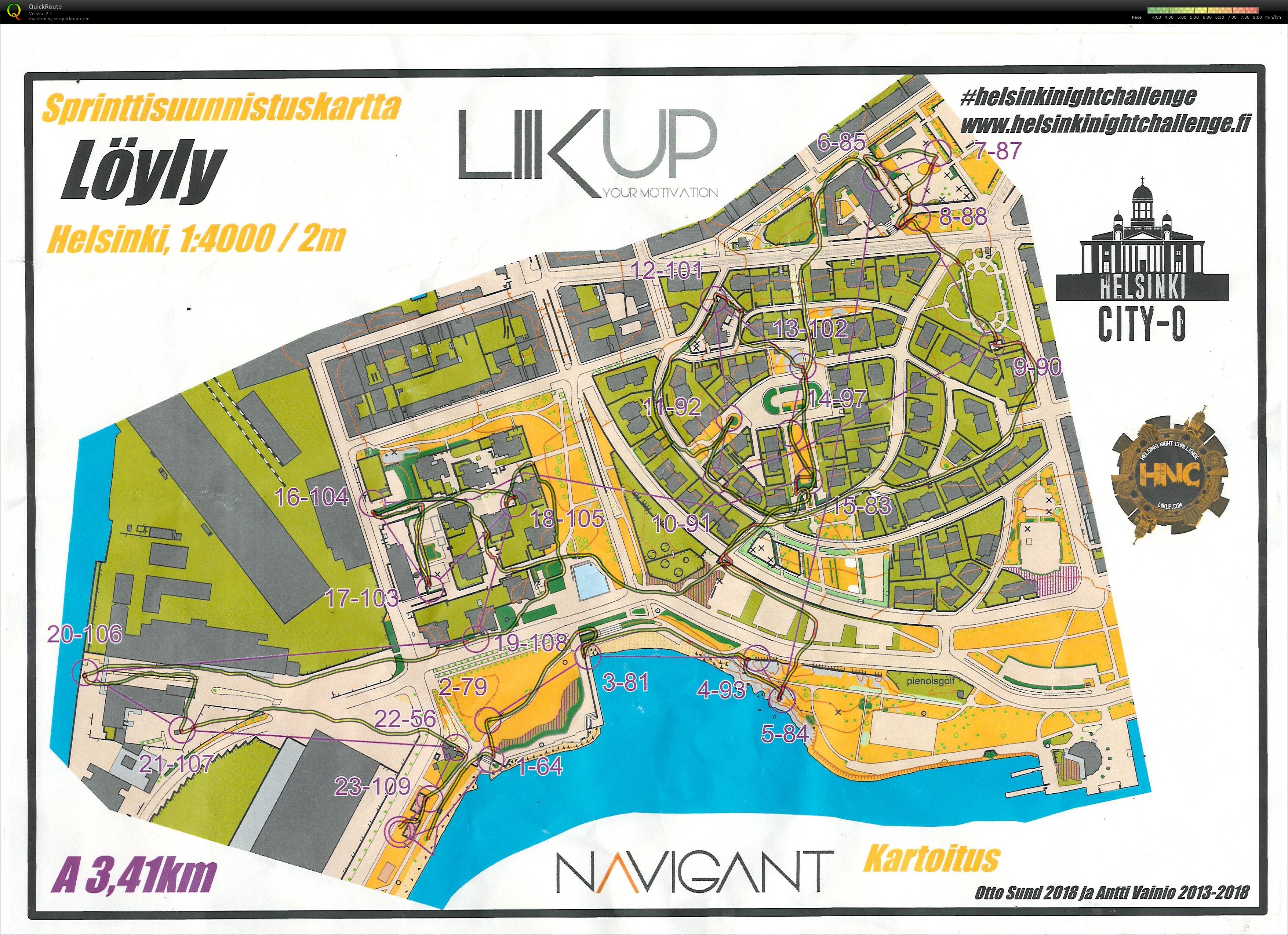 Helsinki Night Challenge (31/10/2018)